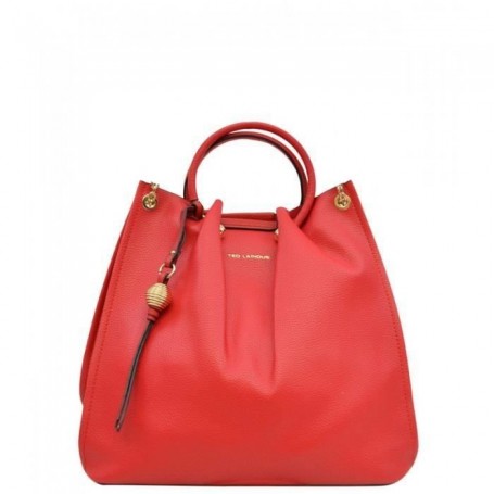 Ted Lapidus - Sac à main femme 2 en 1 Gretel  Miel