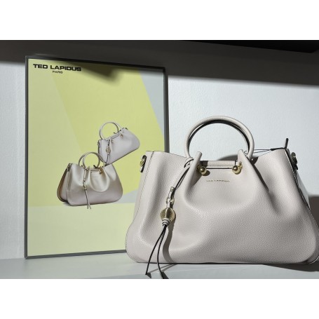 TED LAPIDUS sac à main Gretel 2 en 1 - Beige