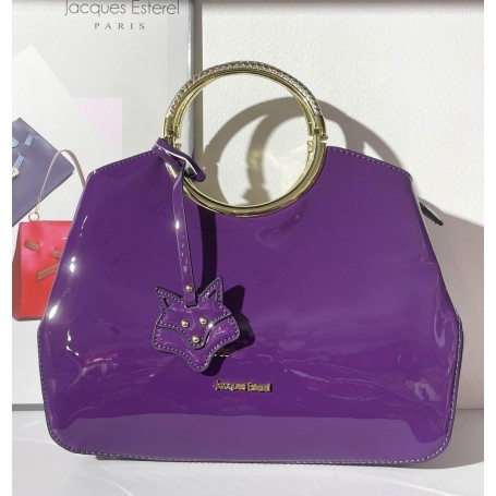 Jacques Esterel - Sac à mainvernis - Violet