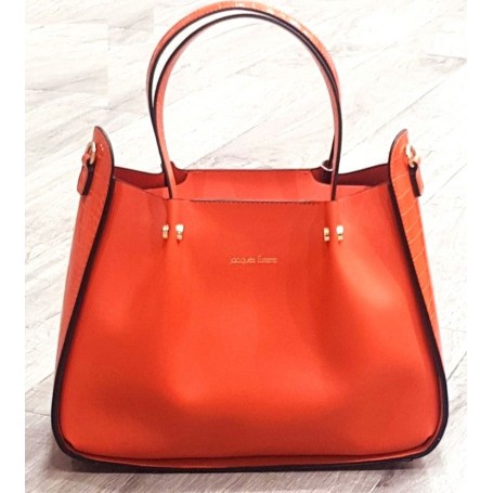 Jacques Esterel - Grand Sac à main 2 en 1 - Orange