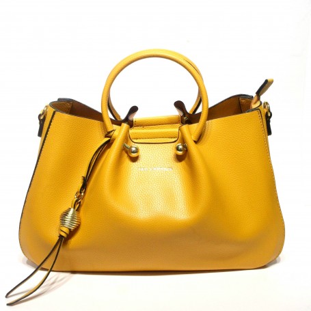 TED LAPIDUS sac à main Gretel 2 en 1 - Jaune