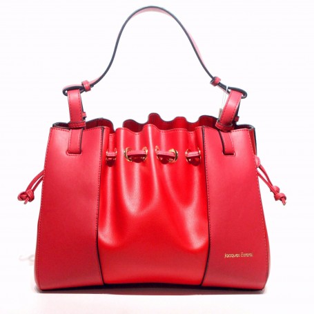 Jacques Esterel - Grand Sac à main lien coulissant - Rouge
