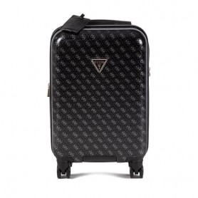 Guess - valise cabine logo noir 