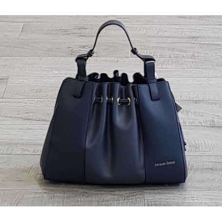 Jacques  Esterel - Grand Sac à main lien coulissant - marine