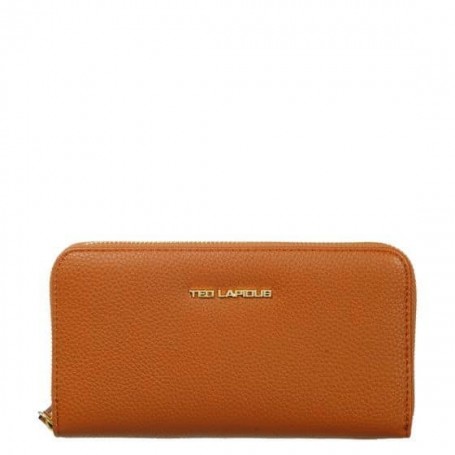 Ted Lapidus - Grand Portefeuille zippé - gold