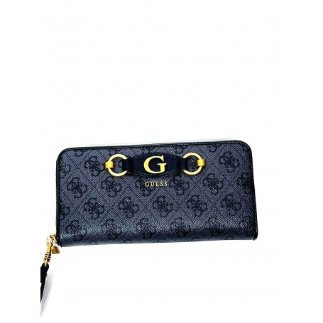 Guess - portefeuille logo - noir