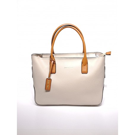 Jacques Esterel - Sac porté main - beige
