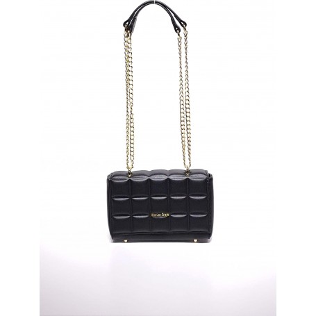 Jacques Esterel - Mini sac matelassé avec chaine - noir