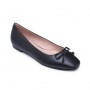 moow - ballerine en cuir - noir