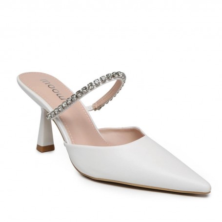 moow - mules - blanche