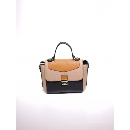 Jacques Esterel - Sac à main cartable - marron