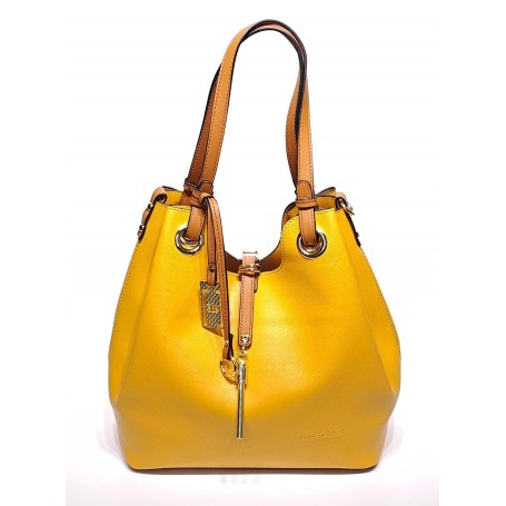 Jacques Esterel - Sac clé porté épaule - jaune