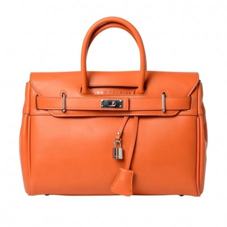 Mac Douglas - sac a main en cuir - orange