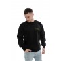 Sweat noir col rond broder Sheesh French Couture taille L